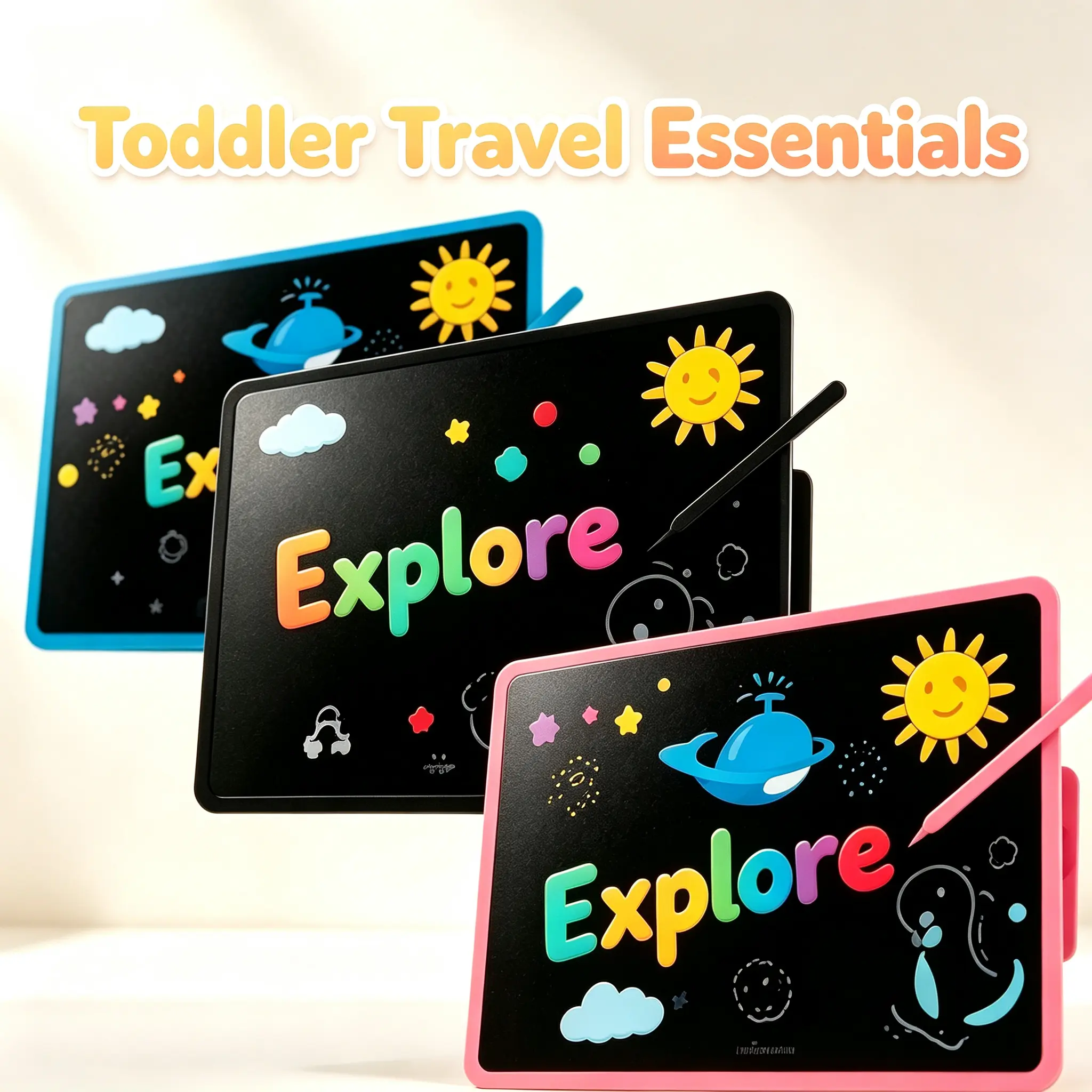 20-in Kids LCD Writing Tablet Device, Extra Large Erasable Doodle Board with Box, Screen-Free Educational Toy for 6 and Up for Drawing & Travel