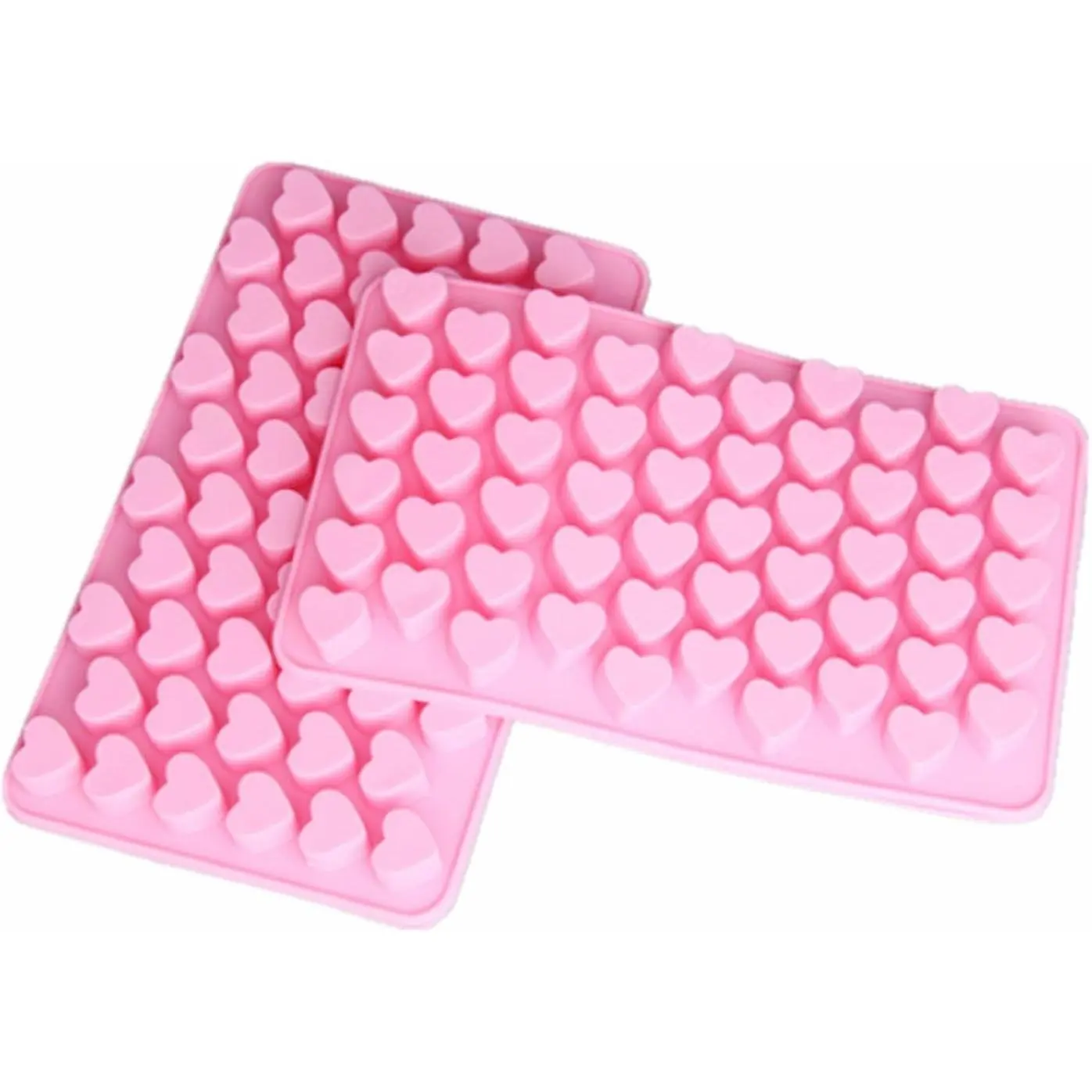 Mini  Heart Shape Ice Cube Candy  Mold (Pack of 2)