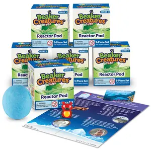 Learning Resources Beaker Creatures 6 Pack Reactor Pods Series , Ages 5+