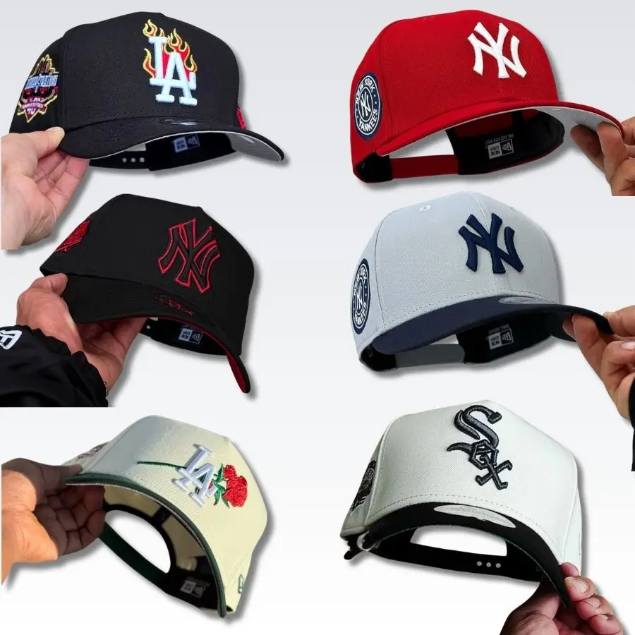 New Era MLB Yankees Dodgers 9FORTY Adjustable Baseball Cap for Men & Women – Official Team Logo Baseball Hat, Raised Embroidered Logo, Structured Crown, Curved Brim Snapback, Everyday Ball Cap, Casual Streetwear, Baseball Fan Favorite