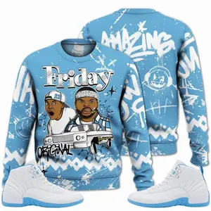 2025 Retro Melo 12s Sweatshirt, 12 Melo Outfits Shirt, Meme Friday Streetwear Unisex Sneaker Matching Graphic Tee Fabric Fleece