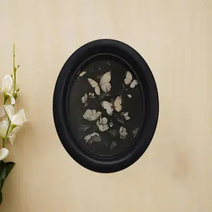 World Butterfly Halloween Night Art Decor, Home Decor Accessory, Perfect for Home & Office Wall Decoration, Holiday Theme, 2D Flat Design