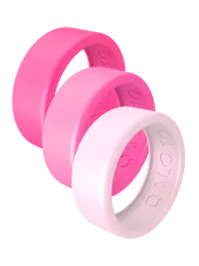 QRNT Slim Ring Pink Coast Covers - 3 Pack