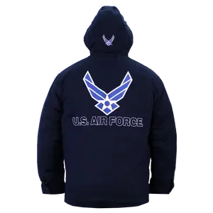 U.S Air Force Hooded Canvas Jacket Cotton Menswear