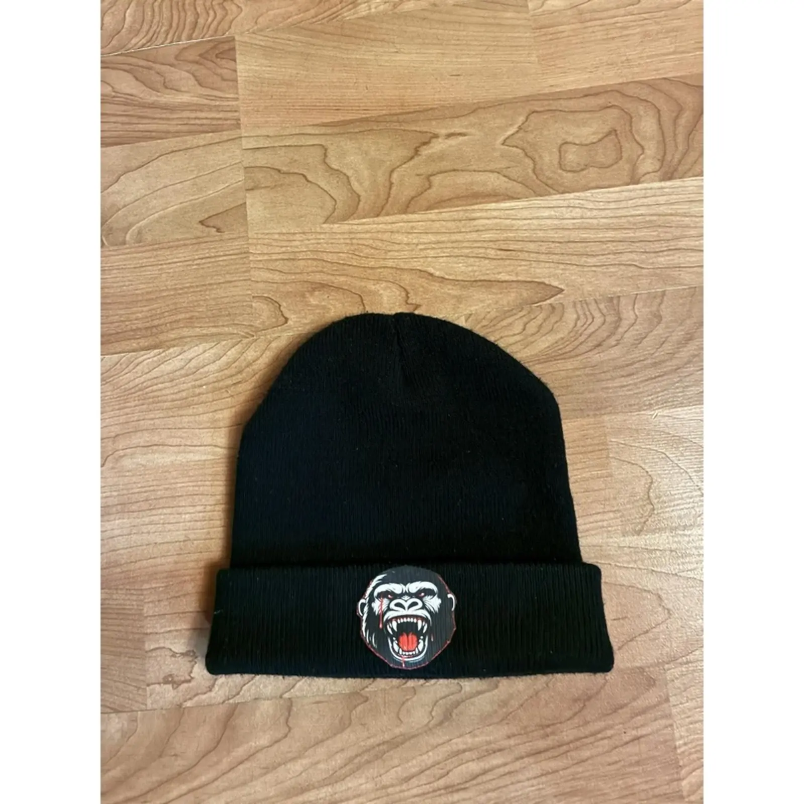 TTG Skullcap in All Colors - Black Beanie with Gorilla Logo