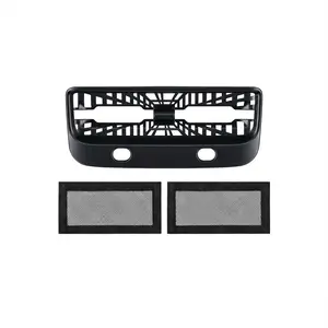 Rear Air Vent Protection Set for Tesla Model 3 & Model Y (2021–2024) – Snap-On Vent Cover with Under-Seat Mesh Filters