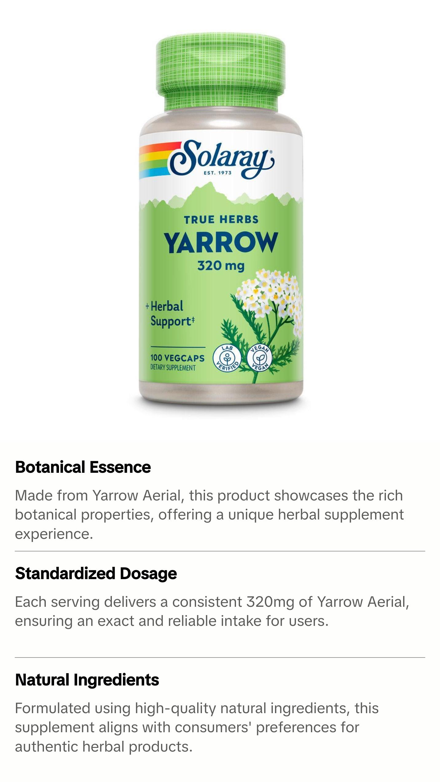 Yarrow Aerial 320mg