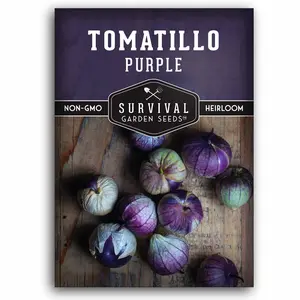 Purple Tomatillo Seeds - Mexican Husk Tomato