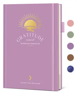 Gratitude Journal for Women & Men, Gratitude Journal, Daily Manifestation Mindfulness Journal with Prompts for More Happiness, Positivity, Affirmation and Self Care