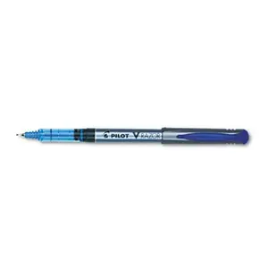 Pilot 11021 Razor Point Liquid Ink Porous Point Stick Pen Blue Brl-Ink Extra Fine Pack of 12