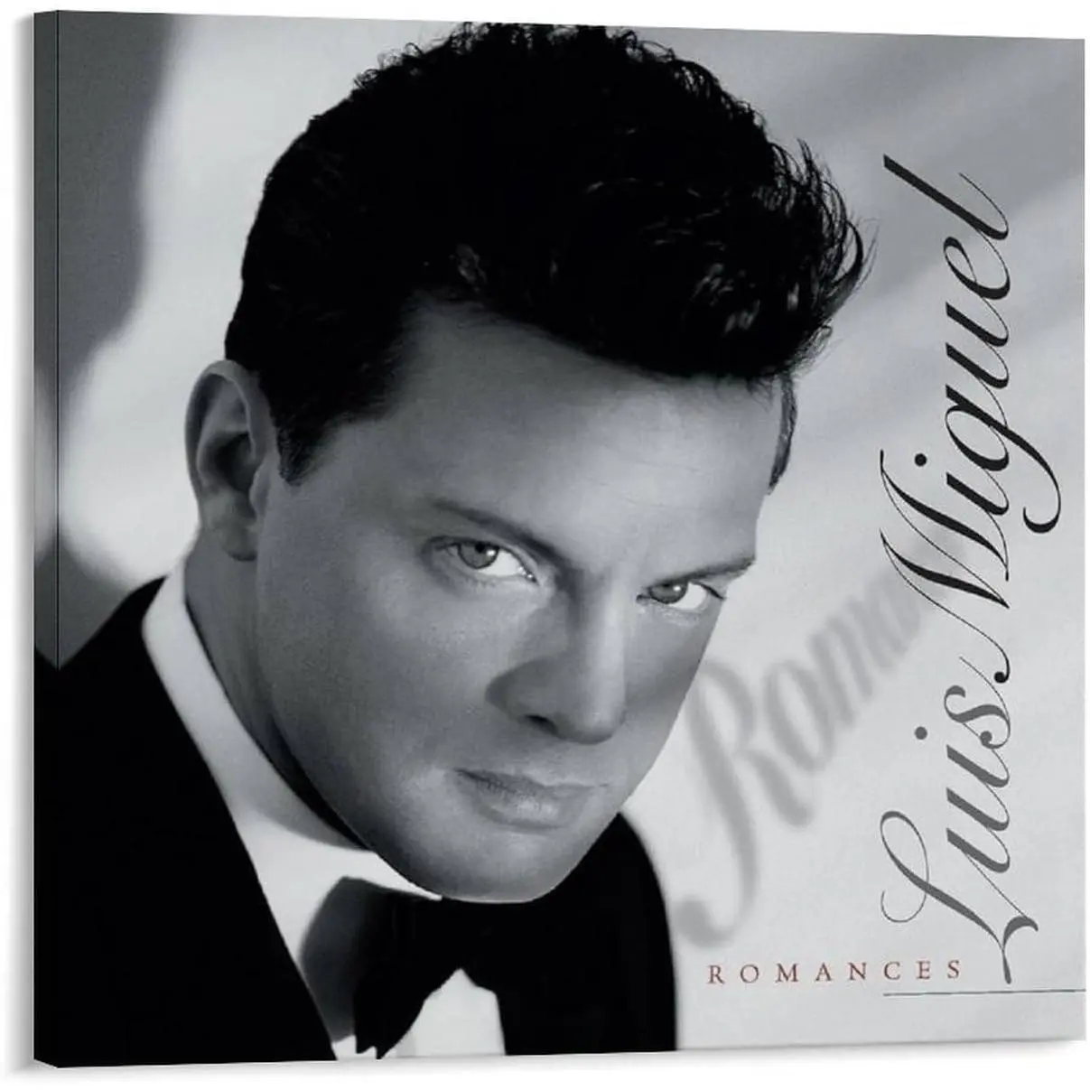 Luis Miguel Art Decoration Poster Printing Home Wall Art Decor Print Canvas for Living Room Bedroom Office Gift Frame-style 10x10inch(25x25cm)
