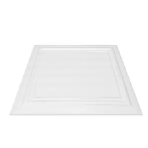 VEVOR Ceiling Tiles 16-Pack 20 x 20 in Polystyrene Easy Installation Glue-up