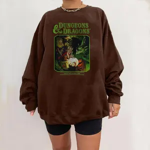 Dungeons & Dragons Vintage Inspired Tee, DnD Shirt, Vintage Dungeons & Dragons 1974 Sweatshirt, DnD Sweatshirt, Dungeon Master Sweatshirt