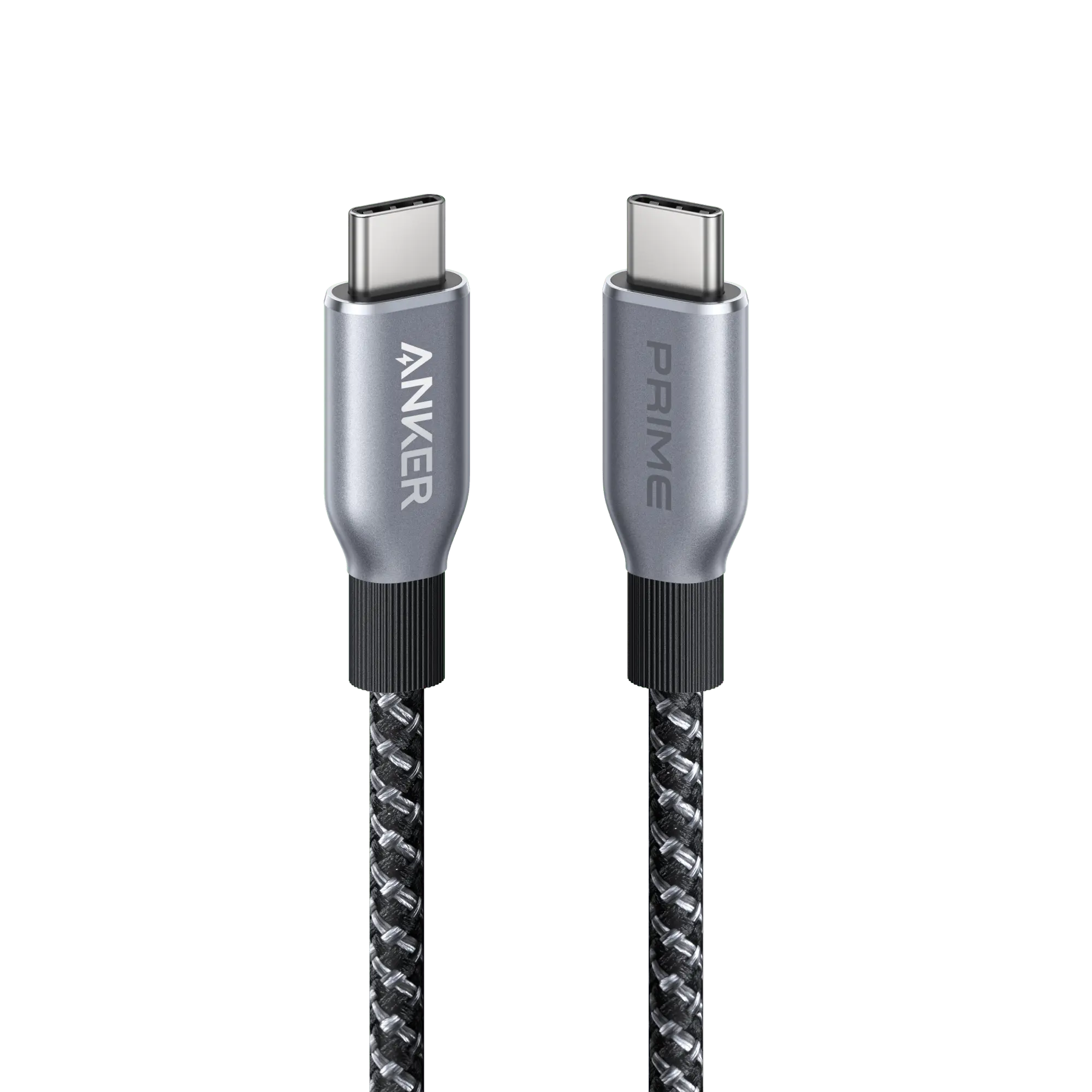 Anker Prime USB-C to USB-C Cable - 240W Ultra-Powerful Charging, Upcycled-Braided, 100-Year Bend Durability, Extreme Temperature Resilience, Smartphone Compatible Cables, Manufacturer Warranty for Mobile Phones