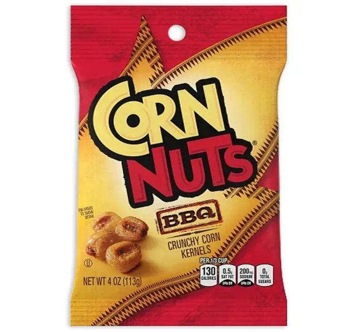 Corn Nuts 4-Ounce Packs - BBQ: 12-Piece Box