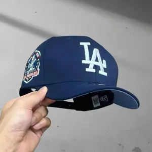 New Era Los Angeles LA 9Forty A Frame Snapback Cap Adjustable Cap, Curved Brim Baseball Hat, Premium Cotton Streetwear Sports Cap for Men and Women