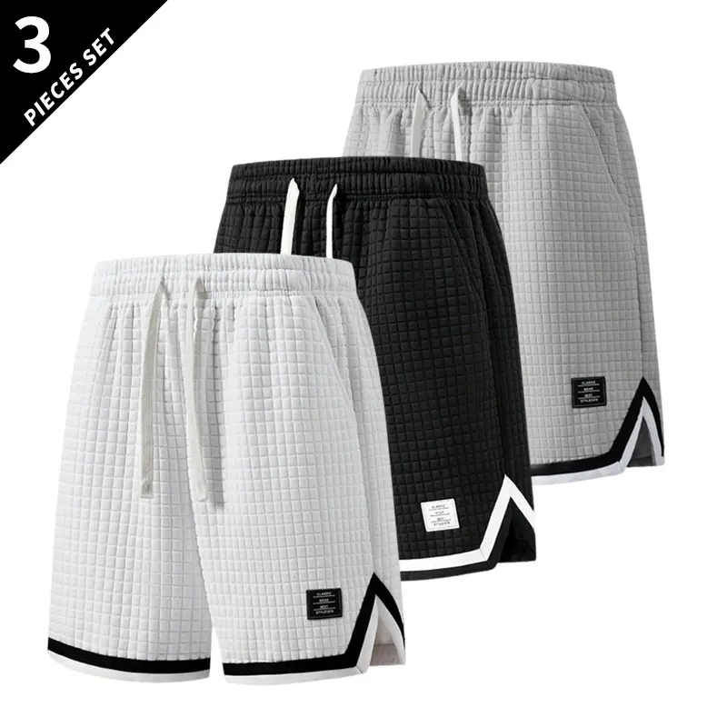 3PCS-White + Black + Light Gray
