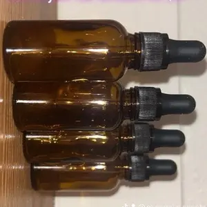 Car Diffuser Refill - Original Glass Bottle with Black Cap and Nozzle