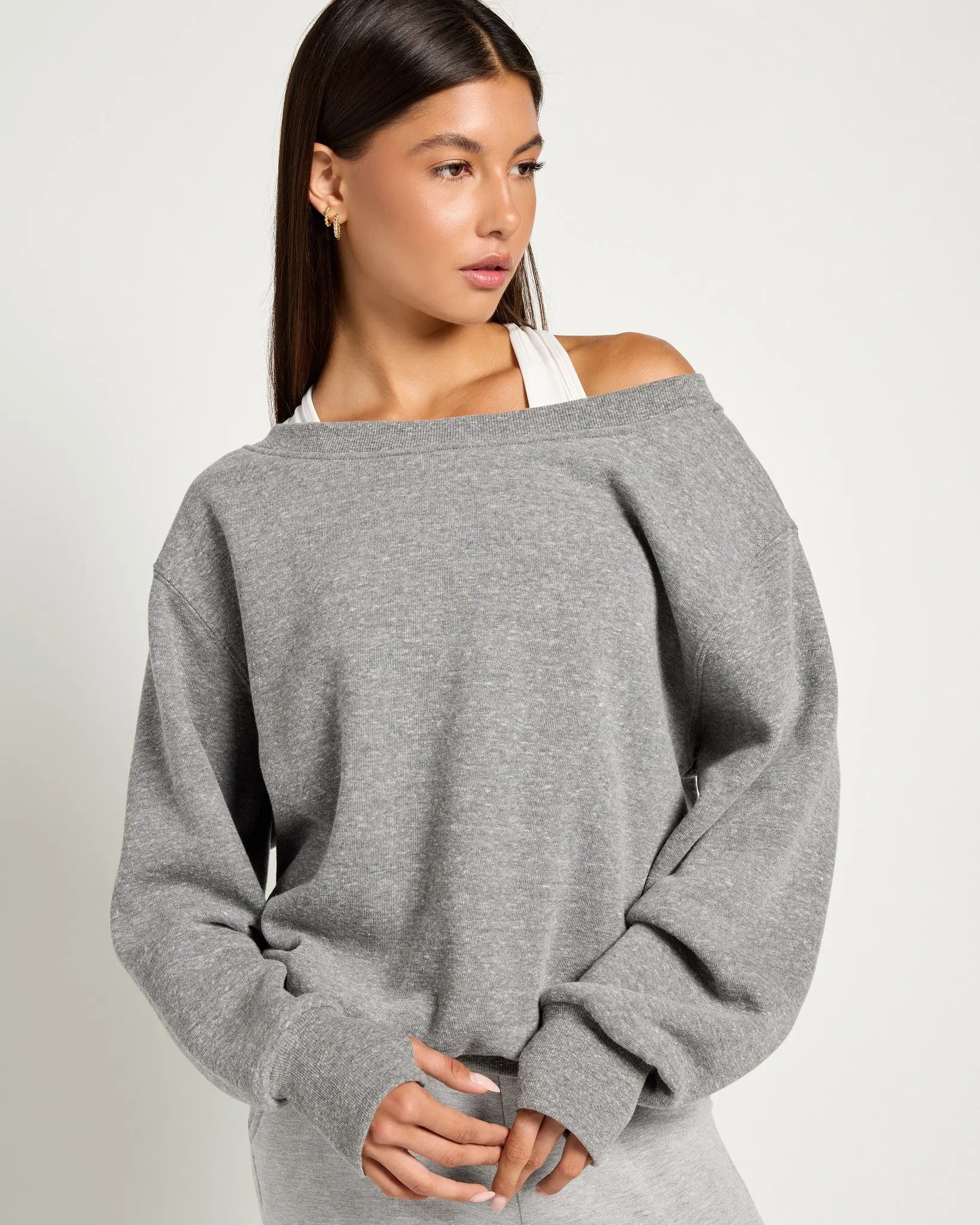One Shoulder Pullover
