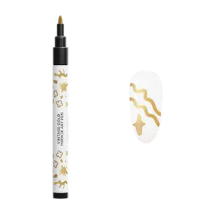 Vintage Gold Mirror Art Pen