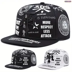 Unisex Retro Dad Hat - Fitted Snapback, Graphic Trucker Design, Adjustable Size, Lightweight Breathable Fabric, Sun Protection for Outdoor Sports & Street Style, Fitted Snapback Hats, Graphic Trucker Hat