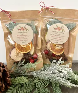 Christmas Simmer Pot Kit: Holiday Stovetop Potpourri Christmas Simmer Pot Kit: Holiday Stovetop Potpourri