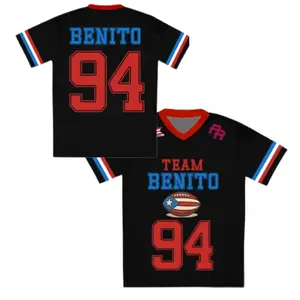 Team Benito- Back Mesh Football Jersey, Football Jersey, Unisex Tee, Idea For Gift