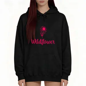 Matching Long Sleeve Hoodies with Wildflower Design – Mom & Daughter Gift Set
