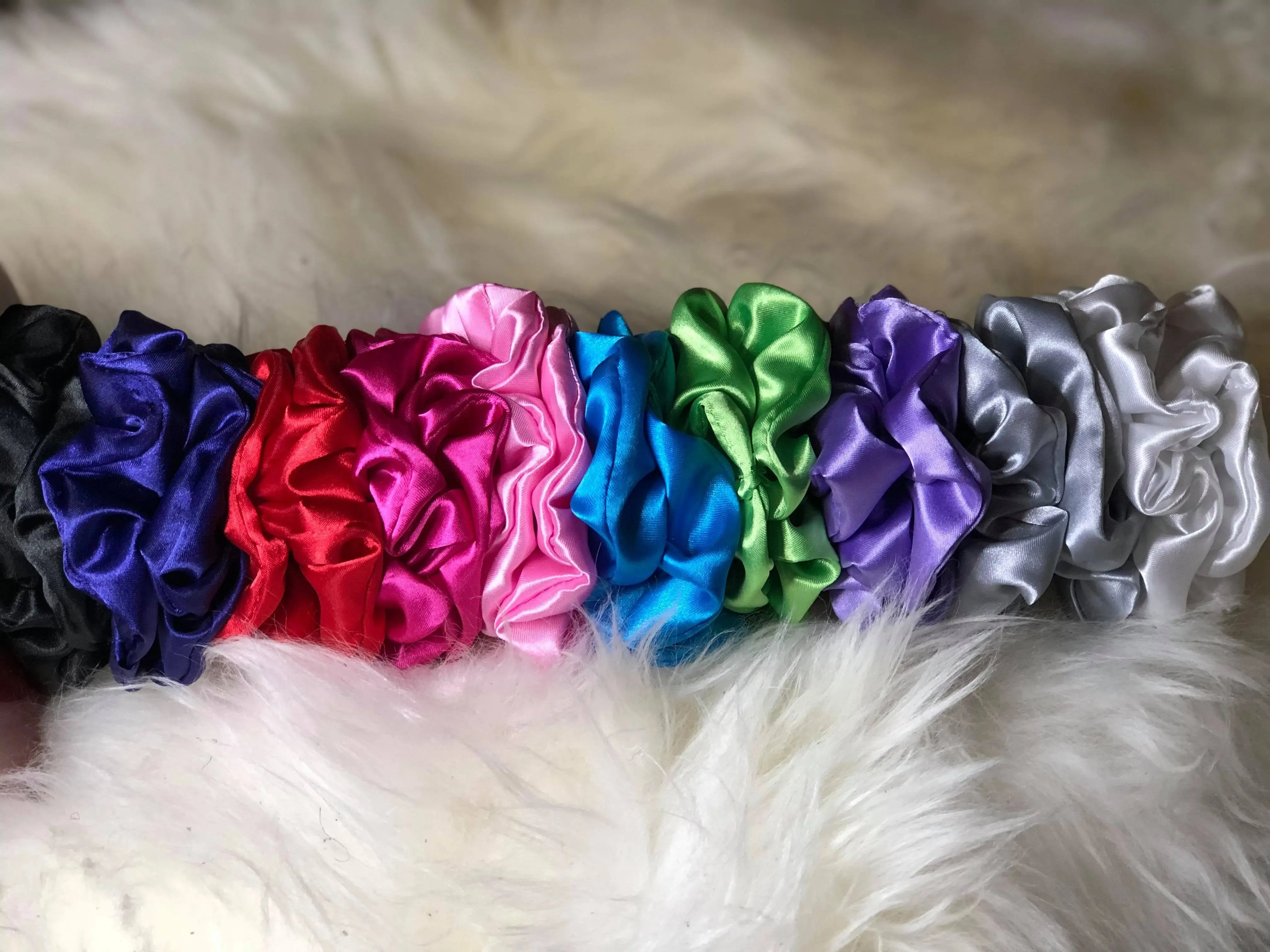 Satin Scrunchies