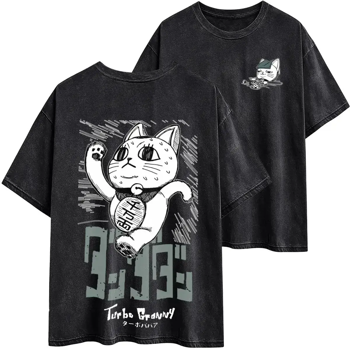 Turbo Granny Dandadan T-shirt Sweatshirt & Hoodie Okarun Momo Ayase Anime Lover Cotton Menswear Y2k Graphic Tees Classic Streetwear Top Tee