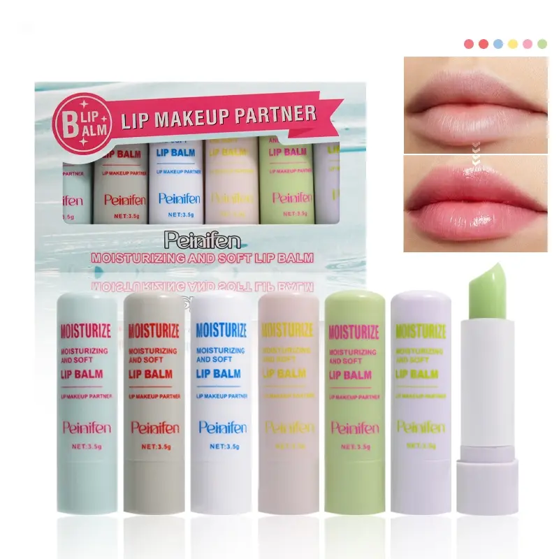 6-piece lipstick suit waterproof, long-lasting, moisturizing, non smudging, non greasy autumn and winter lipstick suit