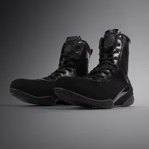 Venum Elite Boxing Shoes - Black