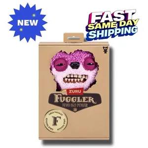 ZURU Fuggler Gold Fuggs 9 Inch Teddy Bear Nightmare Plush Toy, Funny Ugly Monster, Super Soft, Quick Shipping, Collectible for Fans fugglers doll