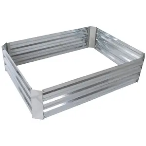 Pure Garden Freestanding Adjustable Raised Garden Bed