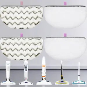 Replacement Steam Mop Pads for Bissell Powerfresh 1940 & 1806 Series, Compatible with 1544, 1440, 2075A, 2685A Models (19402, 19404, 19408, 19409, 1940A, 1940F, 1940Q, 1940T, 1940W, B0006, B0017)