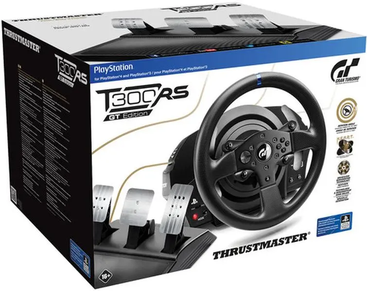 PlayStation 5 Accessory:  Racing Wheel - Thrustmaster T300 RS - Gran Turismo Edition:  Officially Licensed by Sony  [GAMES ACCESSORIES] PS 4, Controller, PC Games