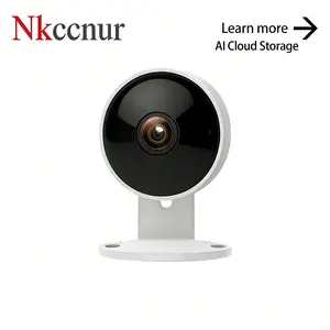 NKccnur PRO Home Security Surveillance Camera, 1pc, Wi-Fi Smart AI Home Camera, supports one-touch911alarm system, 2-way audio, two-way speaker, supports voice intercom, animal/human intelligent detection, high-definition display, motion detection alarm