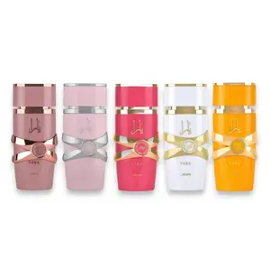 Lattafa Yara Collection Perfume Bundle, 5 Piece Set with Yara Elixir, Yara Pink, Yara Moi, Yara Tous, Yara Candy, 100ml EDP Each