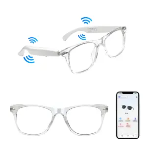 Ai Smart Glasses Support Call, Multilingual Translation, Music Playback, Hands-Free Calling, UV and Blue Light Protection, Unisex, Wireless Audio Glasses