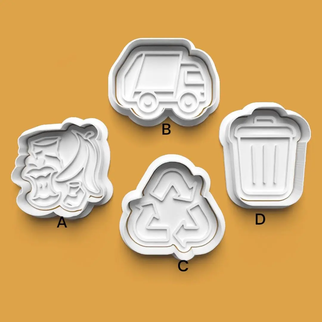 Truck Cookie Cutter: 3D Printed Fondant Cutter