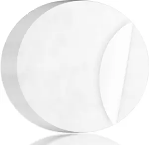 100Pcs 9 in round Parchment Paper,Non Stick Parchment Paper for Baking,Air Fryer Liners,Suitable for Baking Cakes Pring Plates Ovens and Barbecues Tortilla Press(White) TKYZMS