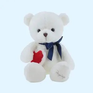 Chubbyjoy 12” 20” 28” Teddy Bear Hug A Love Heart Birthday Gift for Kids Home Decor Soft Toy Cute Plushies Gift