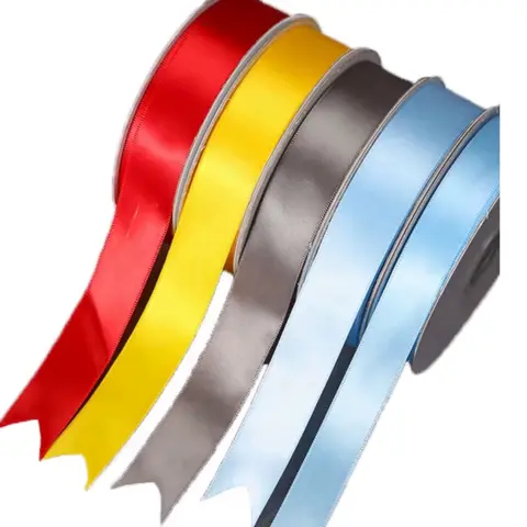 Satin Ribbons - 7/8" Wide Wrap, Smooth and Shiny Finish, 50yd, Versatile Festive Party & Home Supply for Decoration, Crafting, DIY Projects, Gift Packaging