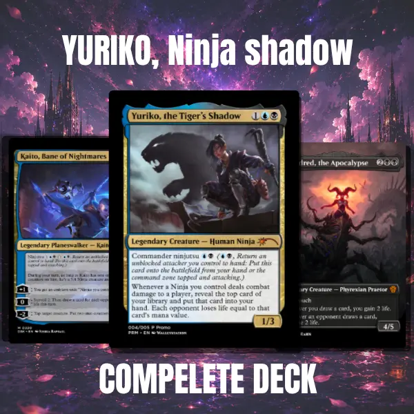 100+ cards proxy  Ninja Shadow MTG  Deck Proxy Commander