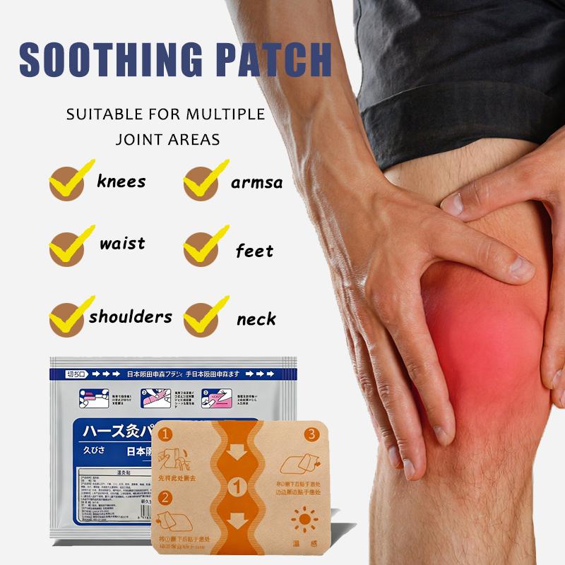 Brand Soothing Patch - Multi-Use Herbal Heat Patches with 7 Count for Natural Comfort & Long-Lasting Warmth - Suitable for Joints & Muscles,Pain Patch Heat Patches for Pain Relief Natural Pain Relief Patches for Knee Neck Shoulder ,asy to Apply