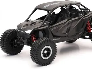 New Ray 1:18 Scale Polaris RZR Pro R 4 Rock Crawler (Stealth Black) 58466B
