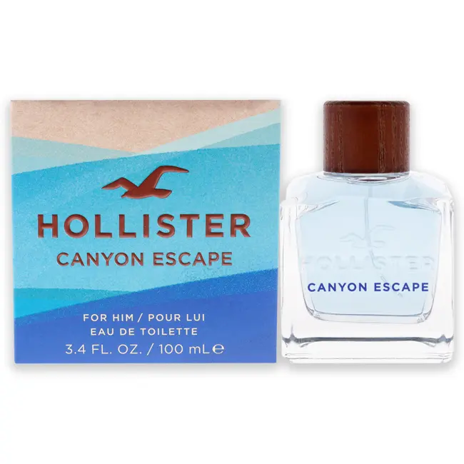 Canyon Escape by Hollister for Men - 3.4 oz EDT Spray Canyon Escape by Hollister for Men - 3.4 oz EDT Spray