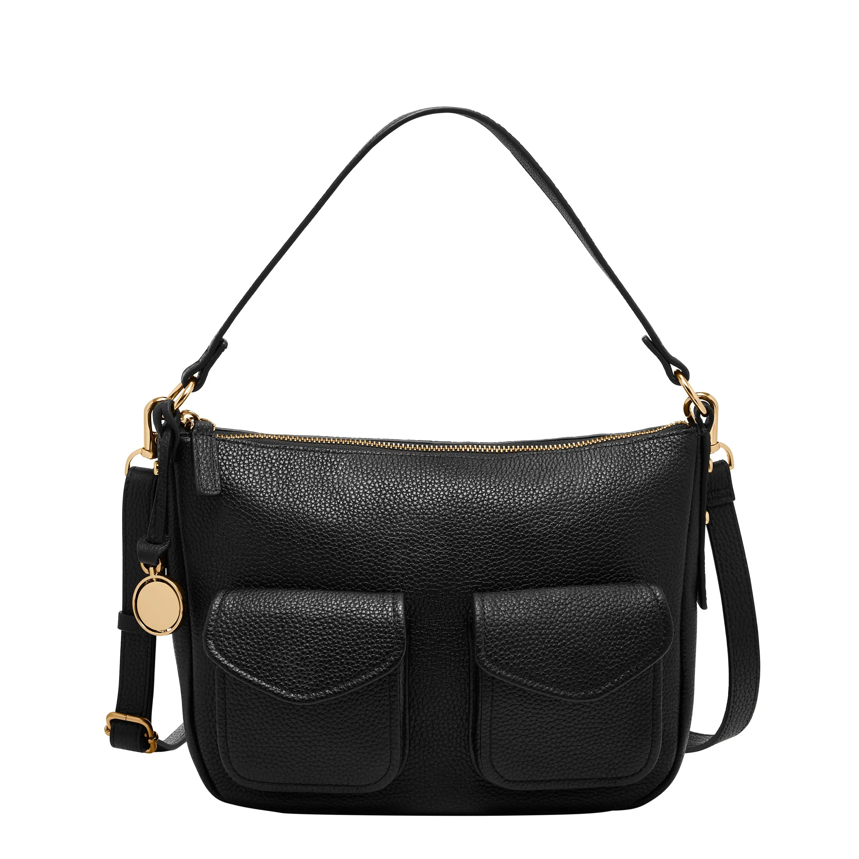 Fossil Women's Jolie Leather Cargo Crossbody Bag