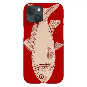 Fish Phone Case: Red Sea Animal Design For IPhone 17 16 15 14 13 12 11 X & Samsung S25 S24 S23 S22