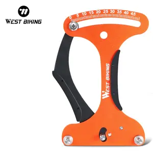 WEST BIKING Bicycle Spoke Tension Tester Precision Spokes Checker Bike Indicator Meter Tension Meter Wheel Builders Repair Tool